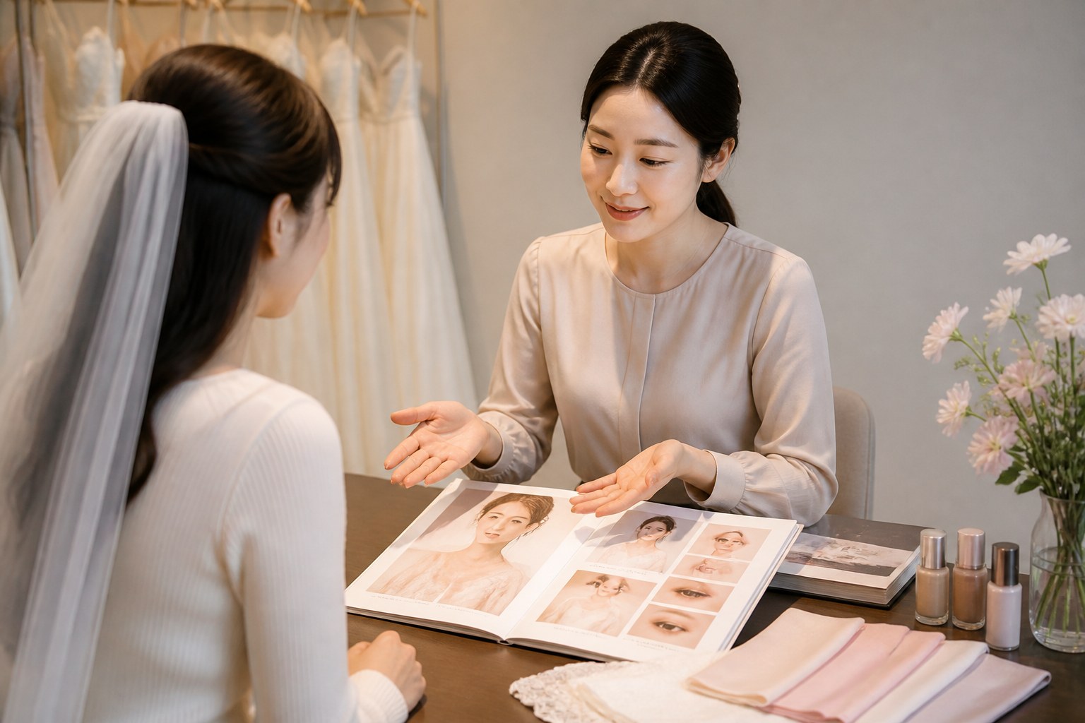 스드메 메이크업 상담, 처음 시작할 때 알아둘 기본 참고 이미지 1