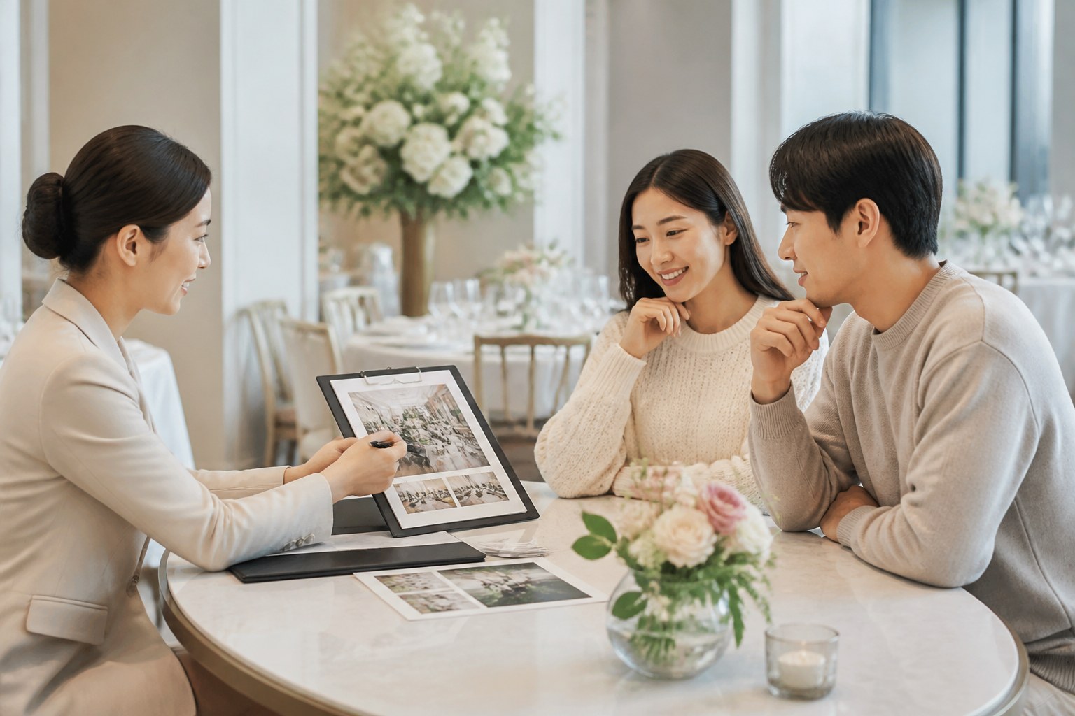 웨딩홀 식사 상담, 비용 항목별 확인 포인트 참고 이미지 1