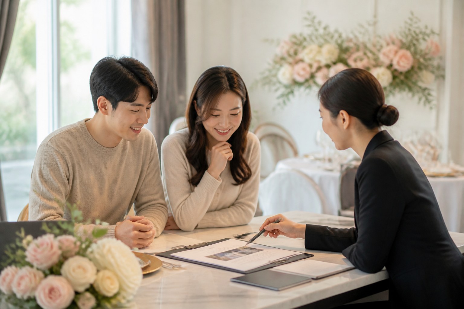 웨딩홀 식사 상담, 비용 항목별 확인 포인트 참고 이미지 3