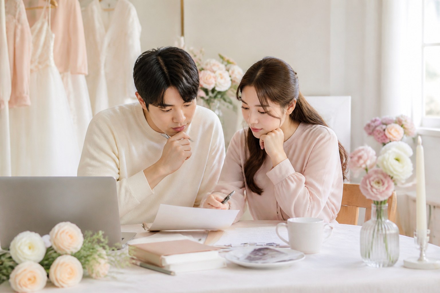결혼 준비 질문과 예산 분담 대화 순서 참고 이미지 1